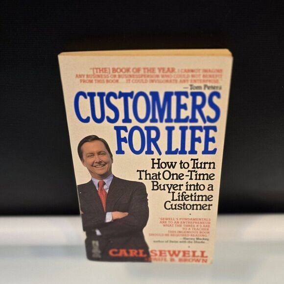 Customers For Life By Carl Sewell 1991 Paperback - Picture 1 of 5